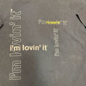Y2K McDonald’s I’m Lovin’ It Graphic Tee Hanes Heavyweight XL